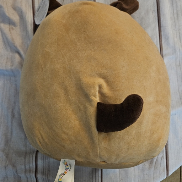 Squishmallows Official Jazwares 12-Inch Daryl Dog Pug with Glasses - Picture 3 of 7